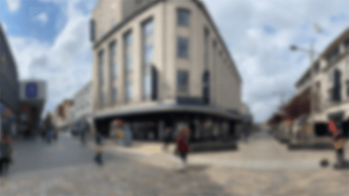 Middlesbrough town centre representing public sector digital services