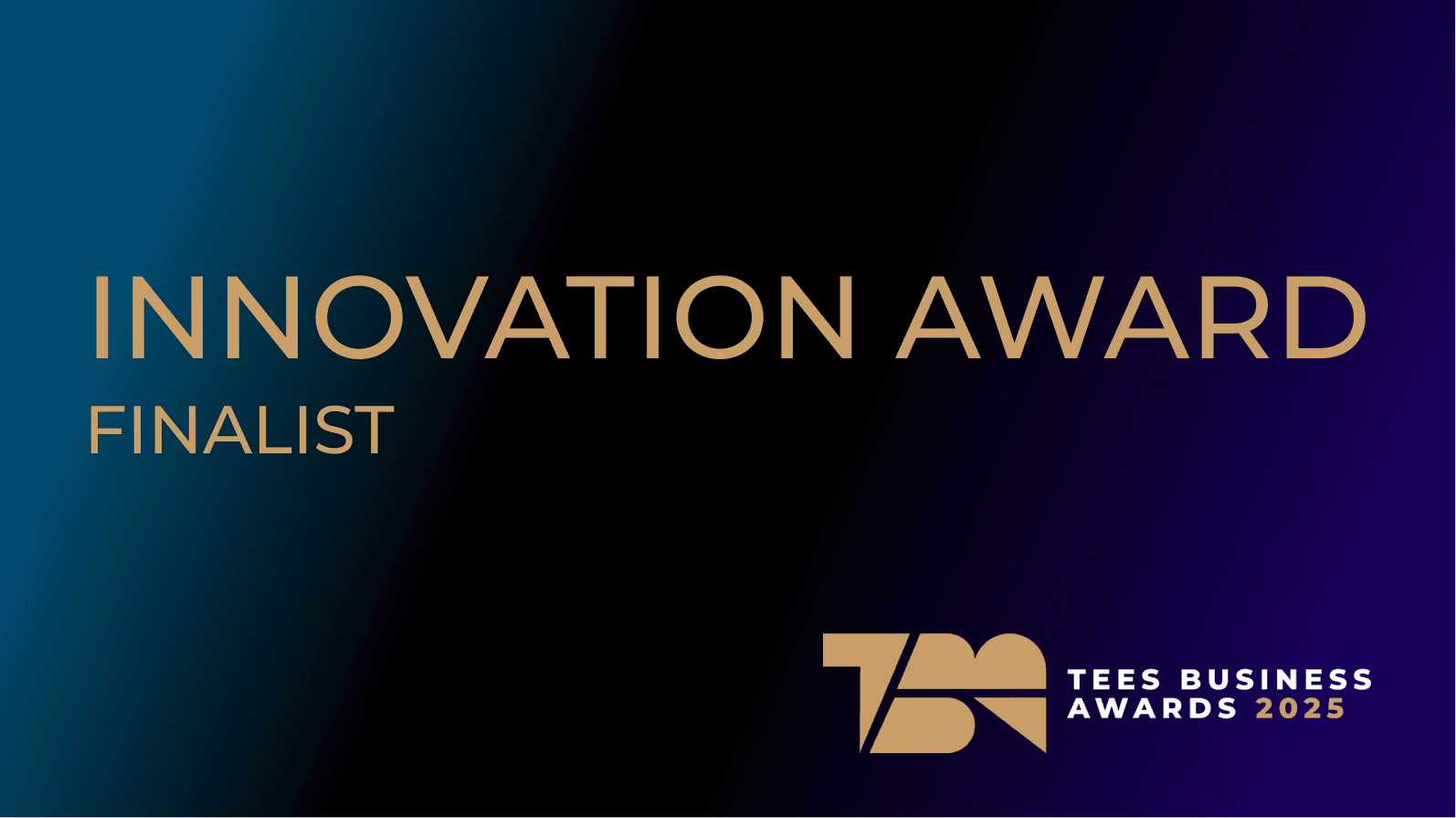MCD Systems Shortlisted for the Innovation Award at the Tees Business Awards! 🎉